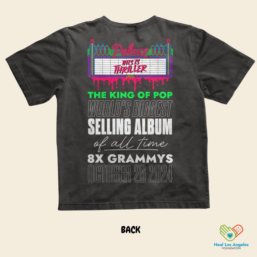 The link is now LIVE to purchase your ‘This is Thriller’ jacket and shirt! 

There are very limited jackets remaining so first come first serve. 

There are two different prices due to international shipping.

🔗: shorturl.at/S6jA1