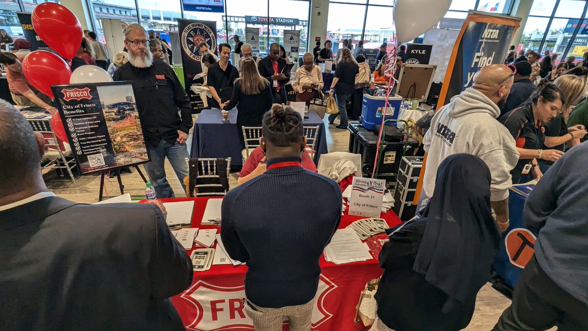 Did you miss the Hiring Red, White &amp; You! Job Fair at Toyota Stadium in Frisco today (November 7th)? 😩

Don't worry, we're bringing another one to The Hamptons Event Center in Red Oak November 13th!  😃

Register now at:  bit.ly/HRWY-WSNCT