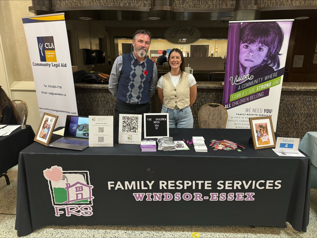 Very grateful for the opportunity created by our friends at the <a href="/MultiCulturalCl/">THE MCC</a> to participate in their Health &amp; Wellness Expo. <a href="/KieranMcKenzie/">Kieran McKenzie</a> &amp; Alyssa were delighted to chat with #newcomers from across #WindsorEssex about our services and how they can be accessed.