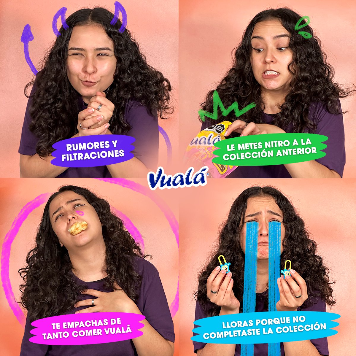 Nuestros científicos los han estado observando y hemos llegado a la conclusión de que estas son las fases de un Vualover en periodo de cambio de licencia 😉🥐