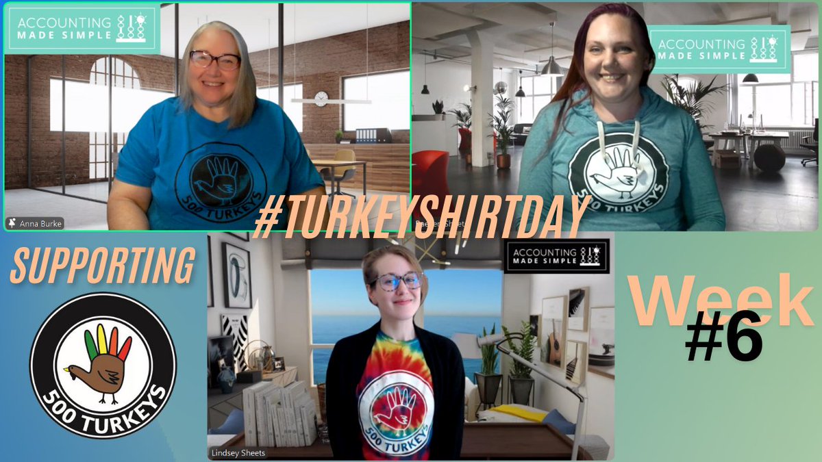 QBteach's tweet photo. Shouting out to support @500Turkeys for #TurkeyShirtDay Week 6. Pacific, Central &amp; Eastern time zones are all supporting the effort to feed 1500 local families. Learn more at https://t.co/j7PcwdLGgw https://t.co/ld2YQ7Z2r0