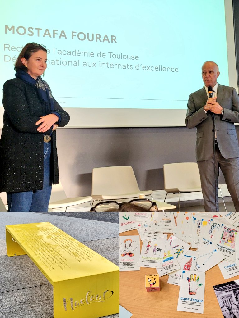 benjapaul32's tweet photo. Sur #MesRoutesDInspection le 7 novembre :
▶️ Séminaire @IEXacTlse : un banc 💛✍️,#Cps, #6c...

 ▶️Visite conseil : merveille architecturale, survivance sur une porte très 80's (Who is the COP ?).
Et une équipe, comme tant d'autres, pour dire #NAH et composer le #3018.
🙌🫶👌 https://t.co/beaHiUEqJw
