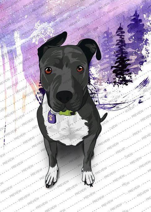 #Dog #portraitart #artist #retweet #drawing #designer #commissionart