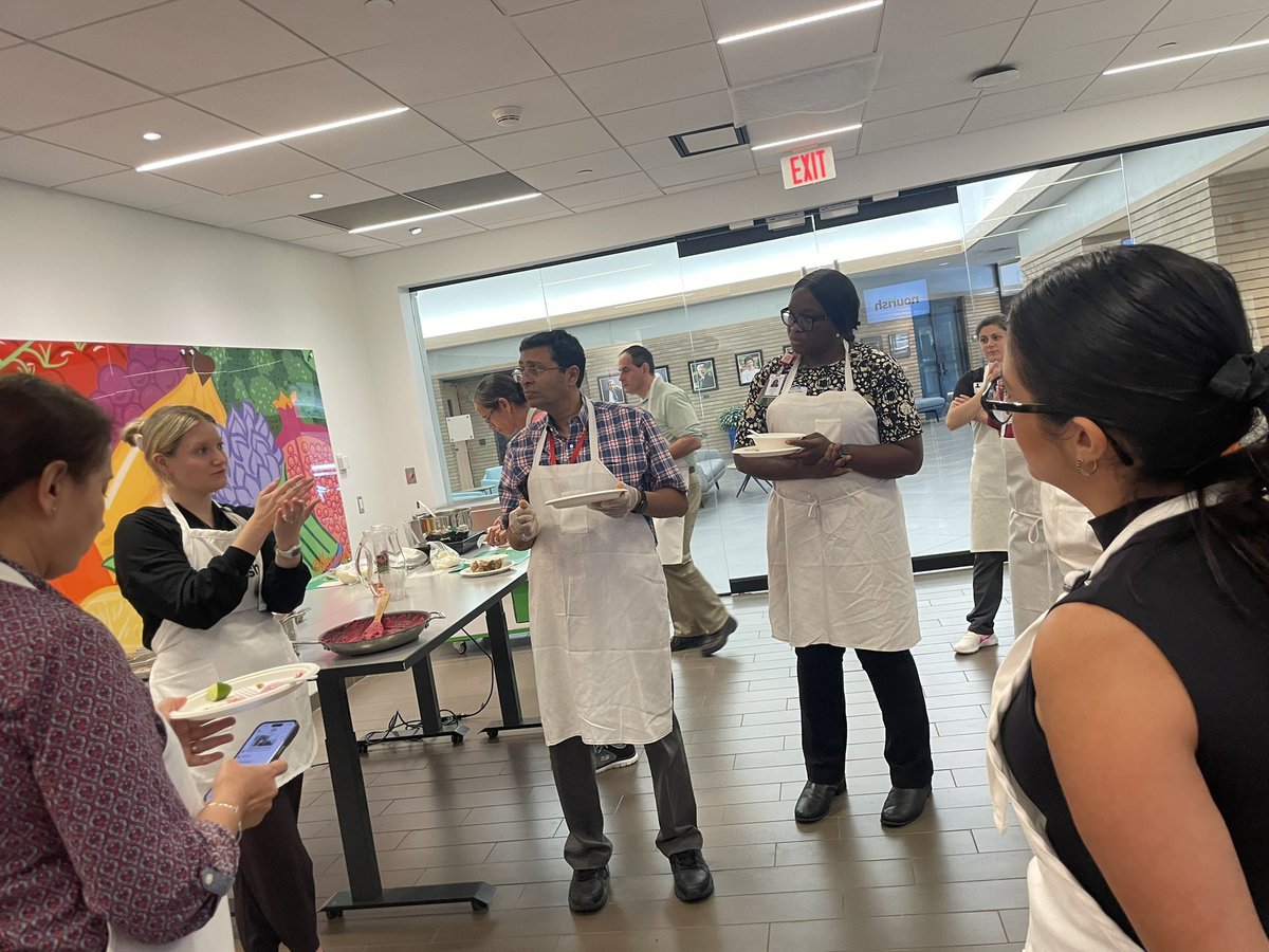 Today the BCM Pediatric Renal team joined our colleagues at the UT Houston Public Health Culinary Medicine Program where we learned to make yummy renal friendly recipes! Thank you for hosting us. We are excited to engage in more experiences and share with patients