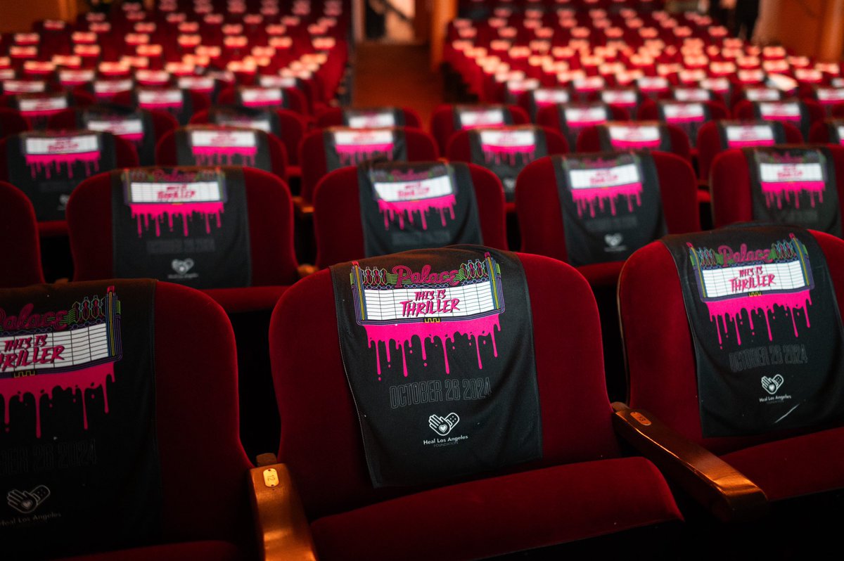 Each purchase comes with a FREE ‘This is Thriller’ towel that was given to each audience in attendance that night!