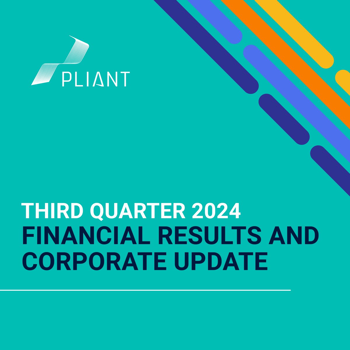 Today we provided a company update and announced our Third Quarter 2024 Financial Results. Review our 2024 progress and 2025 near-term milestones: ir.pliantrx.com/news-releases/…