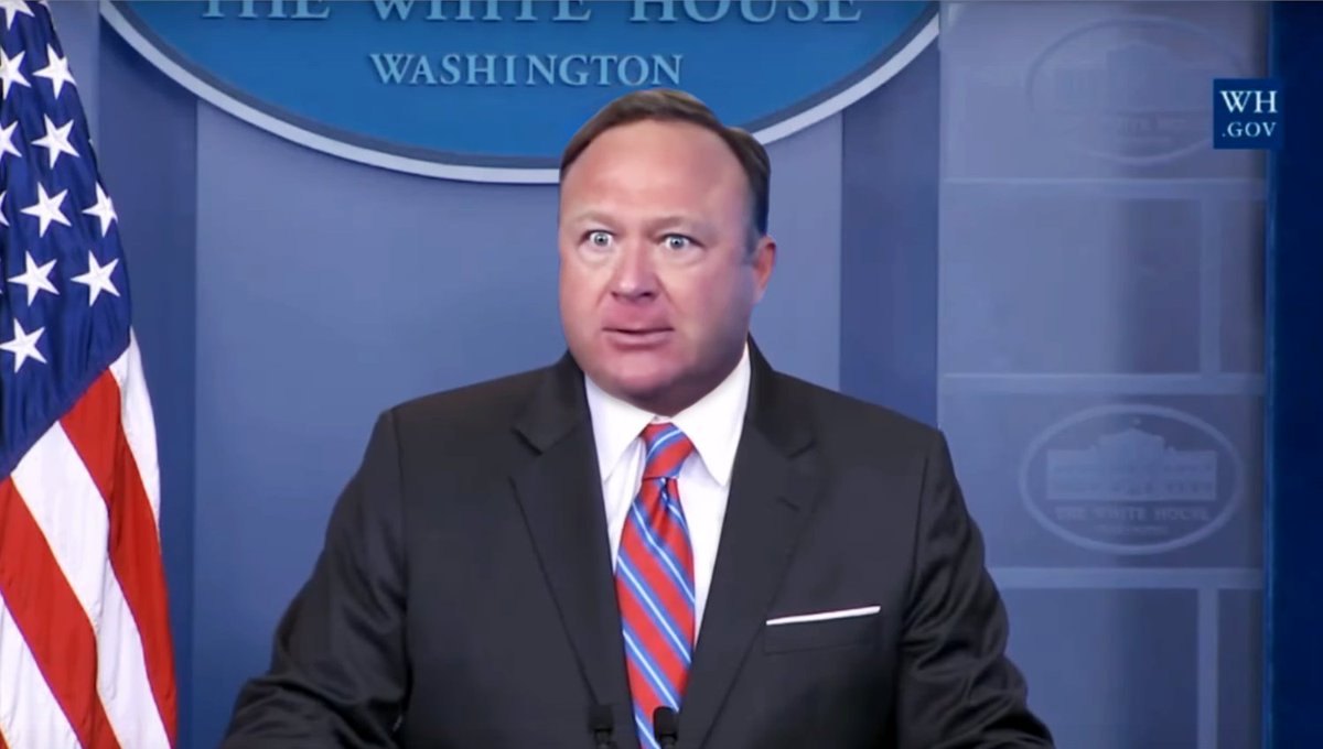 KEEMSTAR's tweet image. Breaking: There's a online campaign demanding Trump makes Alex Jones press secretary!