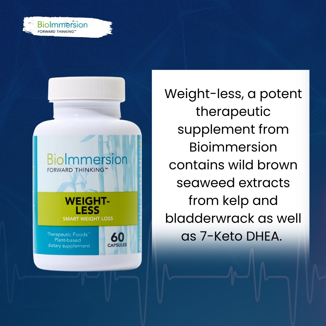 ImmersionBio's tweet image. Weight-less is a smart metabolic booster formula – the mix supports weight loss and effectively boosts energy levels.
Read full article here: bioimmersion.com/blogs/news/ove…
#Bioimmersion #Plantbasedmedicine #Weightlosssupplement #Naturalsupplement