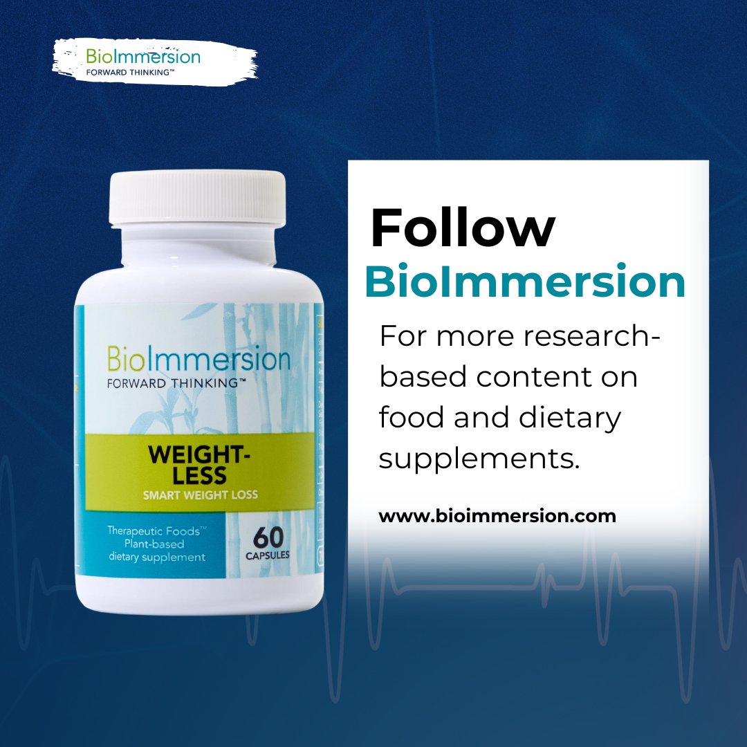 ImmersionBio's tweet image. Weight-less is a smart metabolic booster formula – the mix supports weight loss and effectively boosts energy levels.
Read full article here: bioimmersion.com/blogs/news/ove…
#Bioimmersion #Plantbasedmedicine #Weightlosssupplement #Naturalsupplement