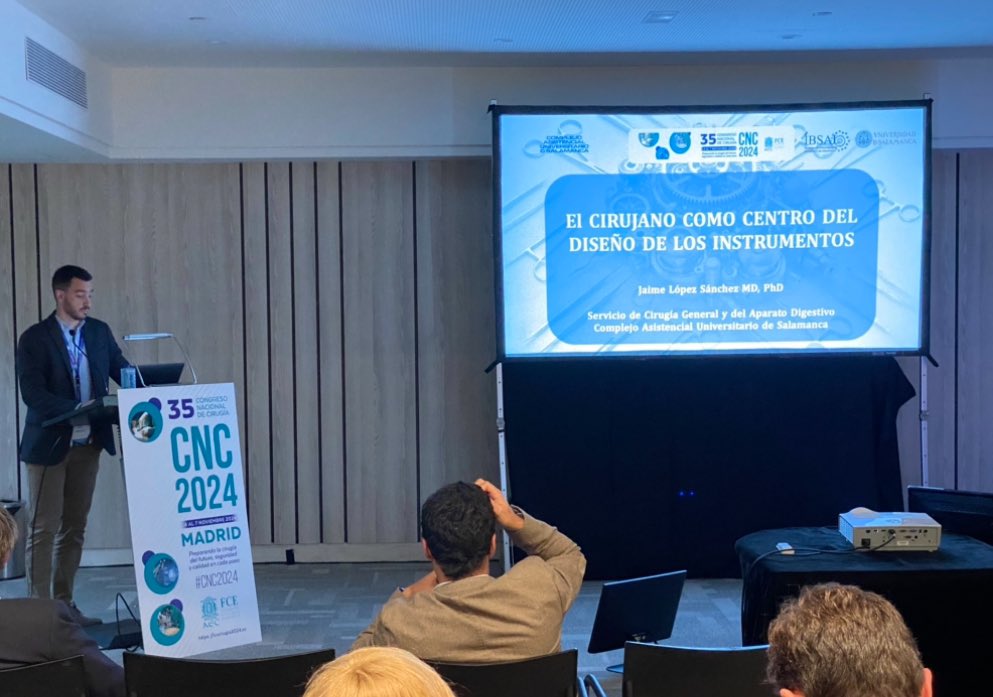 Curro Blanco (@curro_blanco) on Twitter photo El Servicio de Cirugía General del #CAUSA ha tenido una importante participación en el #CNC2024 de la <a href="/aecirujanos/">aecirujanos</a> celebrado en Madrid: más de 20 comunicaciones, 7 ponencias y 3 moderaciones.
¡Enhorabuena a todos el por el excelente trabajo! ¡Seguimos!
#SomosCAUSA #SomosSACYL El Servicio de Cirugía General del #CAUSA ha tenido una importante participación en el #CNC2024 de la <a href="/aecirujanos/">aecirujanos</a> celebrado en Madrid: más de 20 comunicaciones, 7 ponencias y 3 moderaciones.
¡Enhorabuena a todos el por el excelente trabajo! ¡Seguimos!
#SomosCAUSA #SomosSACYL
