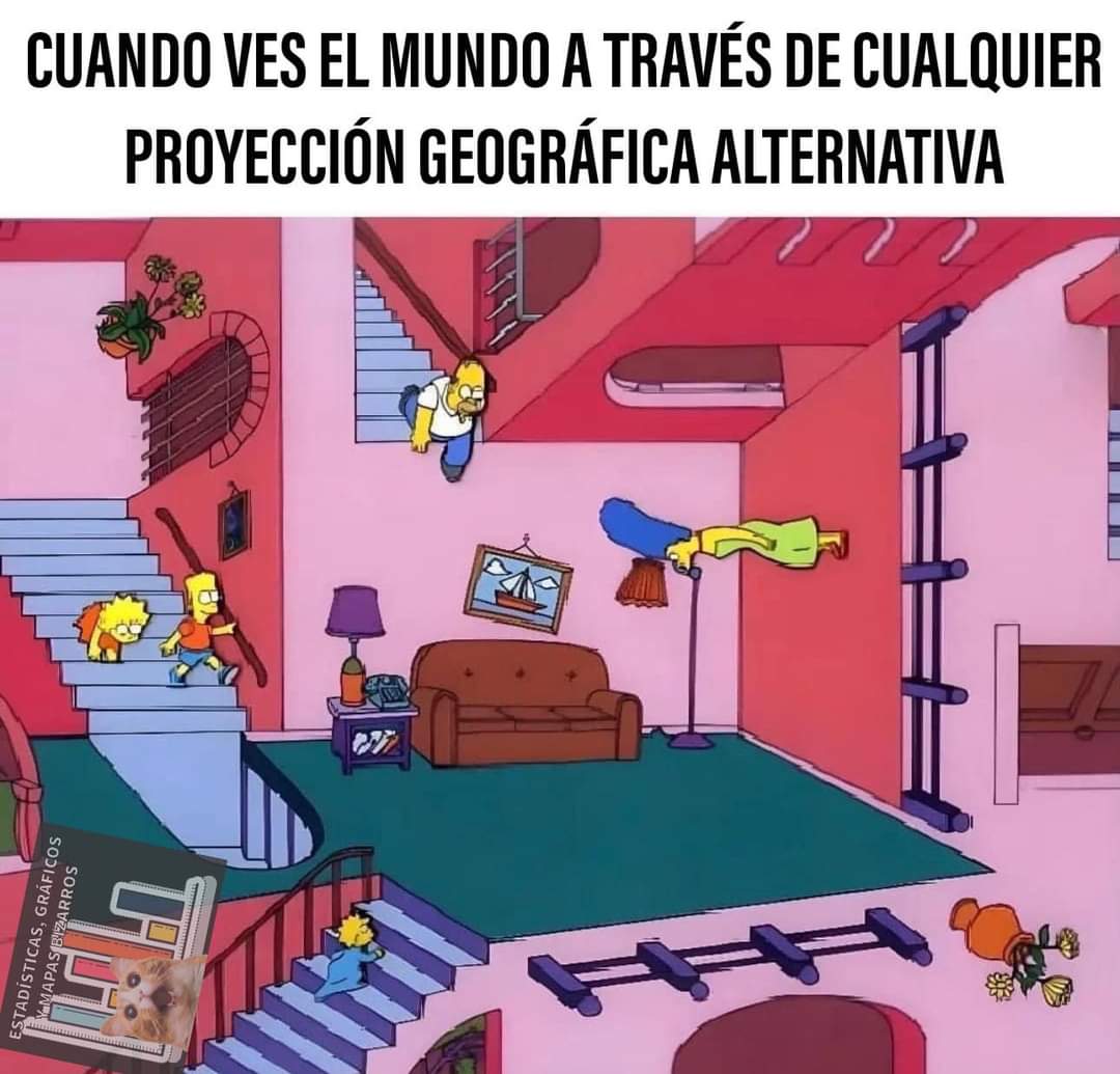 Las primeras veces que debía escoger una proyección en un GIS.