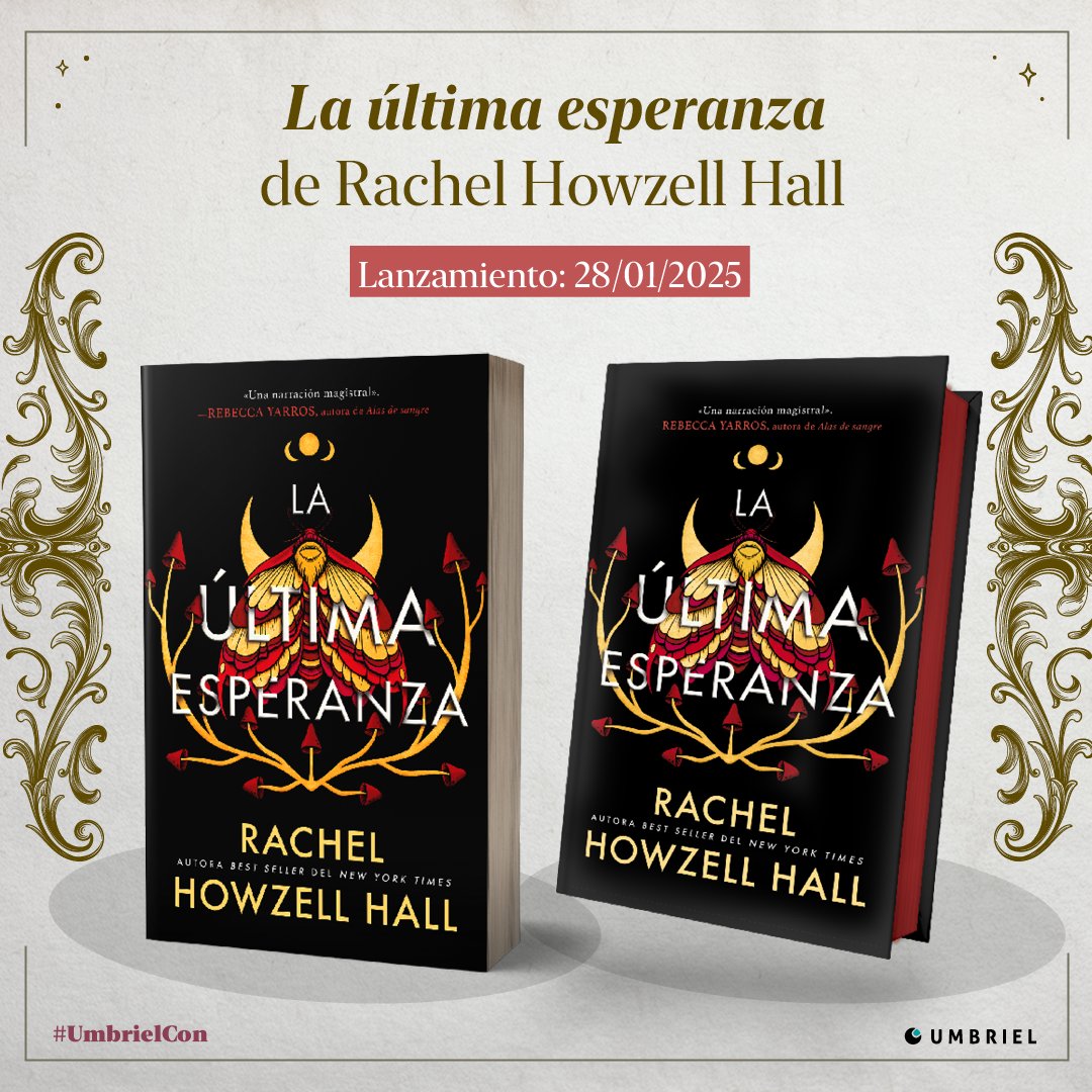 Umbriel editores (@umbrieleditores) on Twitter photo ⭐#LaÚltimaEsperanza de <a href="/RachelHowzell/">Rachel Howzell Hall</a>⭐
Hay dioses. Hay humanos. Y luego está ella…
📅¡Sale a la venta el 28/01/2025!
🚨Primera edición limitada: en tapa dura con sobrecubierta y cantos pintados.
✒️Traducción de Esther Villardón.
#UmbrielCon #NovedadesUmbriel ⭐#LaÚltimaEsperanza de <a href="/RachelHowzell/">Rachel Howzell Hall</a>⭐
Hay dioses. Hay humanos. Y luego está ella…
📅¡Sale a la venta el 28/01/2025!
🚨Primera edición limitada: en tapa dura con sobrecubierta y cantos pintados.
✒️Traducción de Esther Villardón.
#UmbrielCon #NovedadesUmbriel