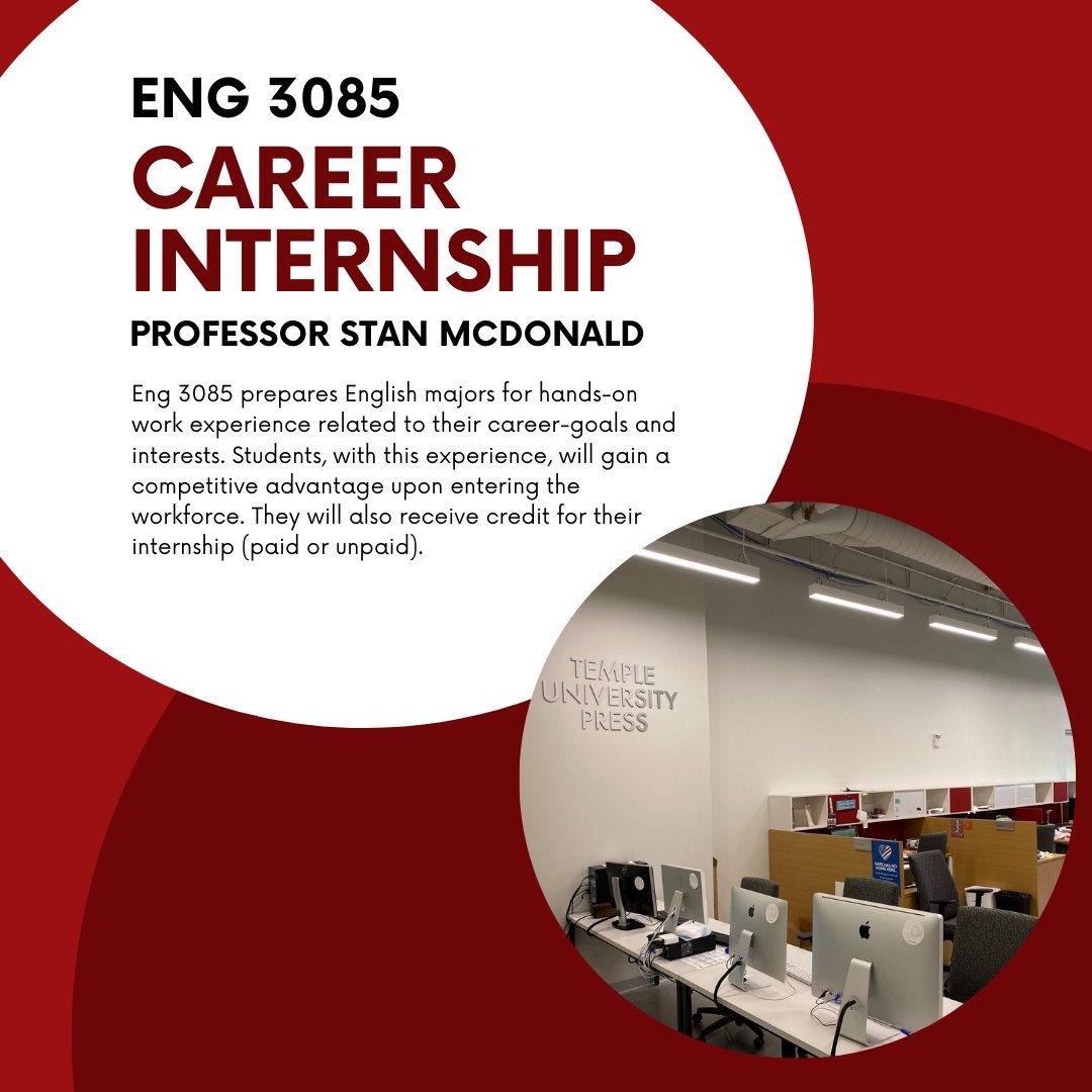 Temple Department of English tweet media