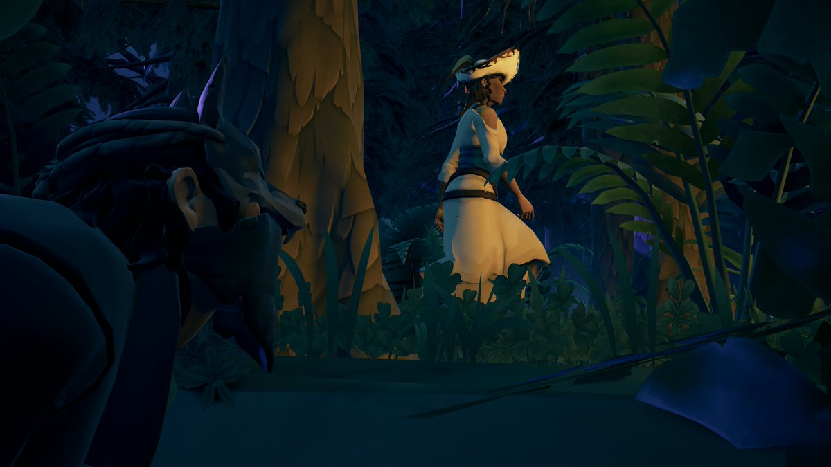 The Wolf Hidden Among the Leaves.

Theme: Sneaky Sailors

#SoTShot <a href="/SeaOfThieves/">Sea of Thieves</a> #SeaOfThieves