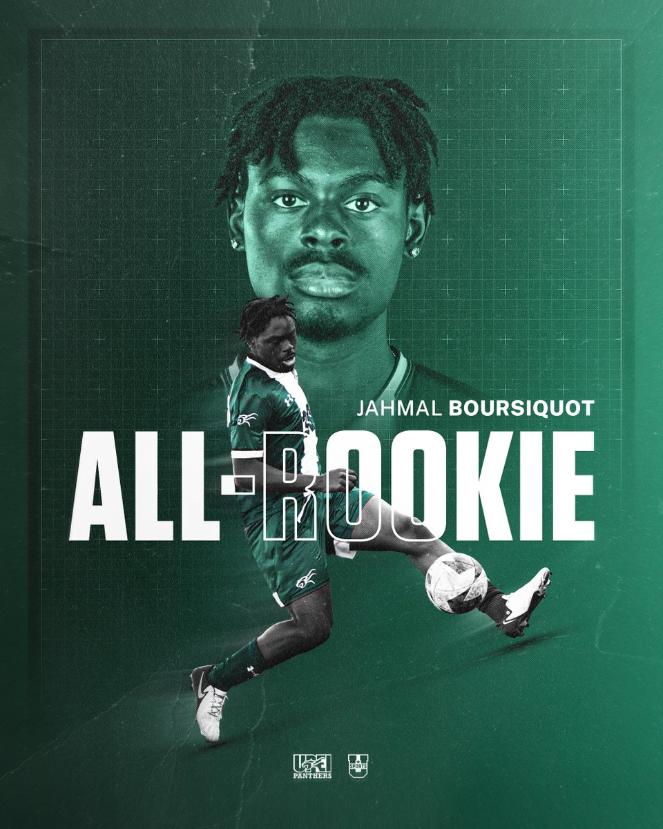 UPEIPanthers's tweet image. The future is bright for this talented young striker.

Last night, men's soccer standout JAHMAL BOURSIQUOT was named to the U SPORTS All-Rookie Team!

Boursiquot showcased his goal-scoring instincts, leading the Panthers with 4⃣ goals this past season.

Congrats, Jahmal!👏