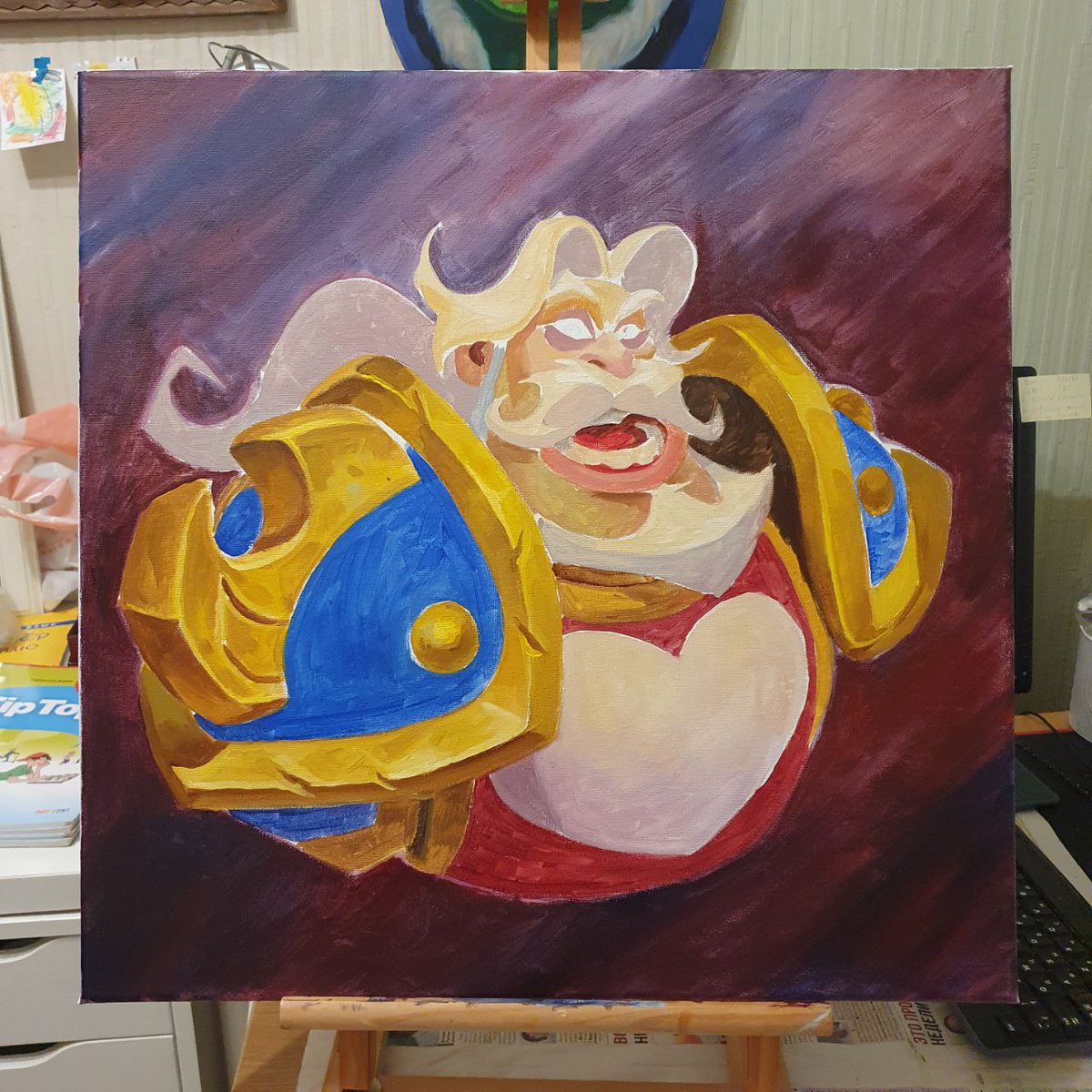 Wip Oil 50x50cm
#worldofwarcraft