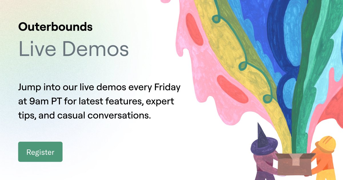 Join us every Friday for live demos featuring the latest updates in Outerbounds. See our platform in action, explore new features, and get your ML/AI questions answered: hubs.la/Q02Xdzdb0