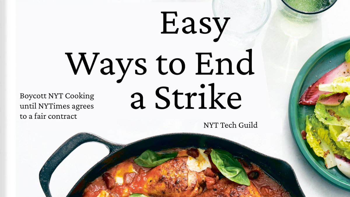 NewsGuild of New York (@nyguild) on Twitter photo A reminder that we are asking <a href="/nytimes/">The New York Times</a> subscribers to respect our digital picket line and not use the Cooking App as well as play the popular games. (You know, the ones that have made millions for <a href="/nytimes/">The New York Times</a> ) A reminder that we are asking <a href="/nytimes/">The New York Times</a> subscribers to respect our digital picket line and not use the Cooking App as well as play the popular games. (You know, the ones that have made millions for <a href="/nytimes/">The New York Times</a> )