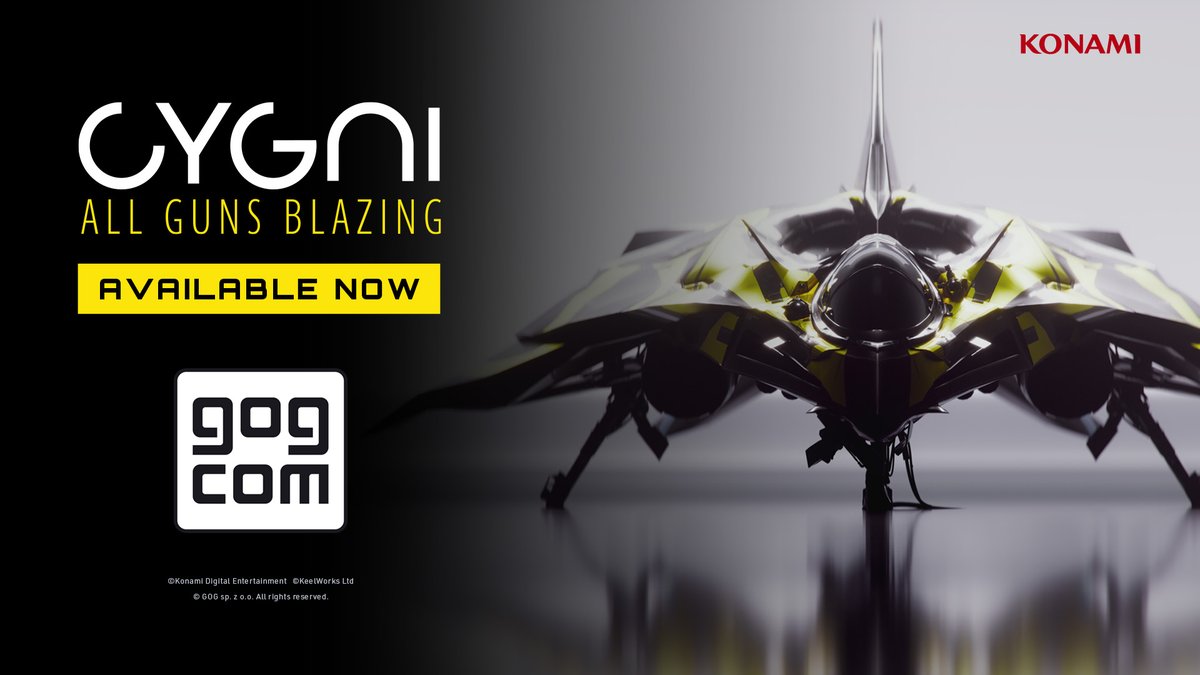 CYGNI: All Guns Blazing is now available on <a href="/GOGcom/">GOG.COM</a>👾
Experience intense battles and #shmup levels! 🚀 For a limited time, enjoy a 10% discount!
Get your copy now: gog.com/en/game/cygni
#CYGNI