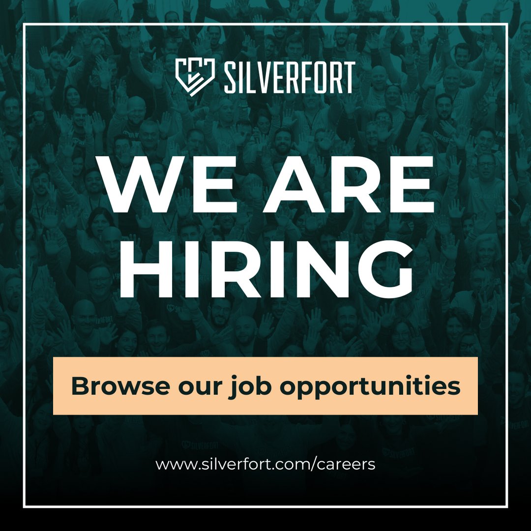 We 👏  Are 👏  Hiring 👏 

If you’re looking for a place where culture and collaboration are at the heart of it all, Silverfort might be your next great opportunity. 

Check out our open positions 👉 silverfort.com/careers/ 

#WeAreHiring