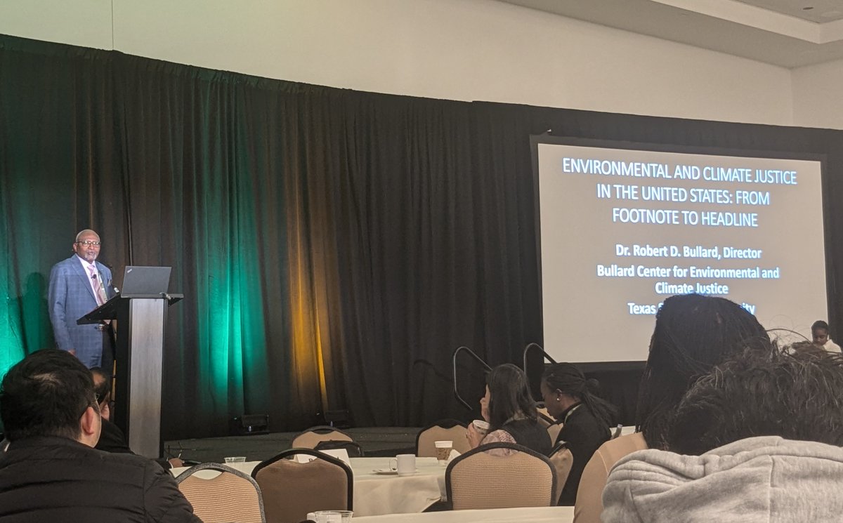 Melissa Oberon Tier (@mel_tier) on Twitter photo Thank you <a href="/DrBobBullard/">Robert D. Bullard</a> for the encouraging words this morning: we are in a long-term, multi-generational relay race and the end goal will ALWAYS be justice for all.
#ACSP2024 Thank you <a href="/DrBobBullard/">Robert D. Bullard</a> for the encouraging words this morning: we are in a long-term, multi-generational relay race and the end goal will ALWAYS be justice for all.
#ACSP2024
