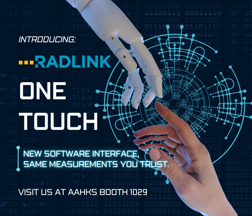 RadlinkInc's tweet photo. We're kicking off #AAHKS2024 with an exciting announcement! Visit @RadlinkInc at Booth 1029 during @AAHKS Annual Meeting to experience the next phase of #AI image analysis from the OG intraop navigation system #orthopedicsurgeon #orthopedicsurgery #hipsurgery #AIfortheOR https://t.co/nKZrRRovcE