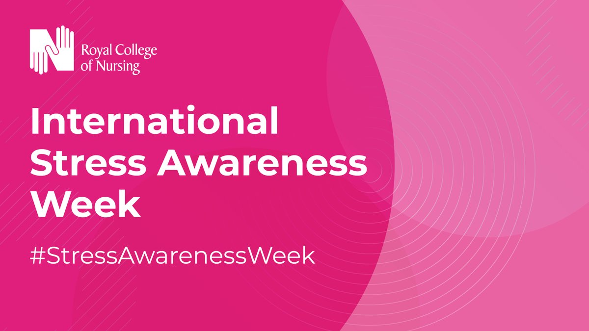 RCNStudents's tweet photo. It’s #StressAwarenessWeek, and we know student life can be stressful—especially in nursing. 🧠 

Many of our members report that stress is a big challenge, but there’s help. 

Whether it's support, advice, or someone to talk to, we’re here for you.

🔗 https://t.co/SUkEeLmr8W https://t.co/pFqsXTmhJs