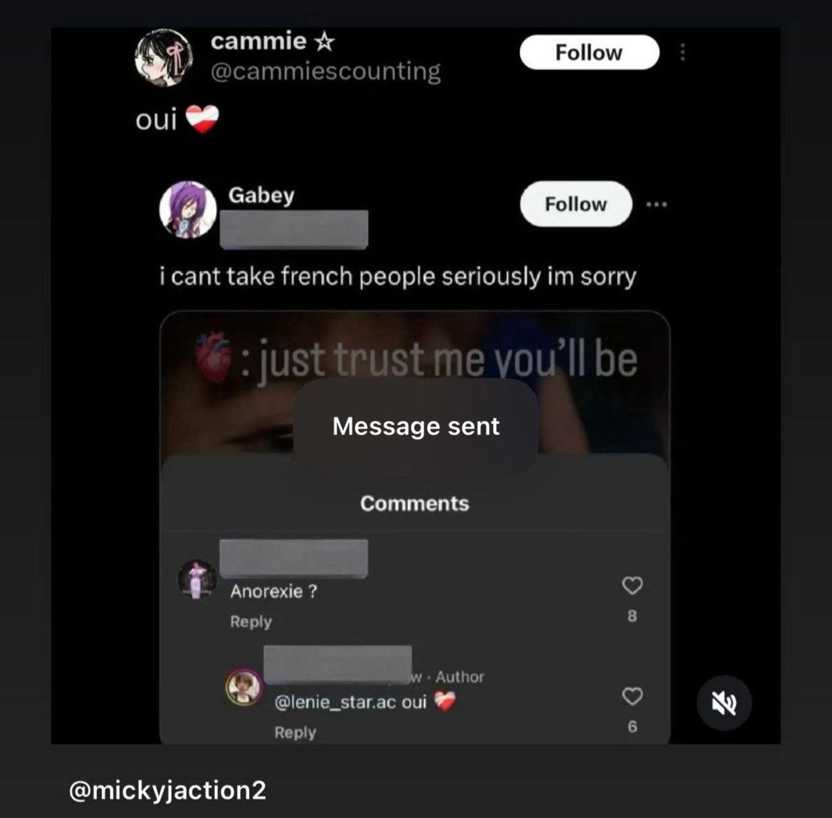 basicxpink's tweet photo. @cammiescounting irl posted this on their story and i did a backflip https://t.co/JR8pLRwt11