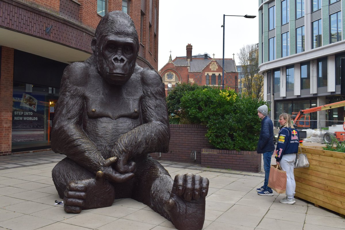 Kingston upon Thames (@inkingstonuk) on Twitter photo Go Wild in Kingston this November!🐾
Following the incredible success of their ‘Chimps Are Family’ exhibition last year, the award-winning artist duo, <a href="/GillieandMarc/">Gillie and Marc</a> , return to Kingston with a new and exciting public art exhibition of wildlife-inspired sculptures!🦍🍃
Have you Go Wild in Kingston this November!🐾
Following the incredible success of their ‘Chimps Are Family’ exhibition last year, the award-winning artist duo, <a href="/GillieandMarc/">Gillie and Marc</a> , return to Kingston with a new and exciting public art exhibition of wildlife-inspired sculptures!🦍🍃
Have you