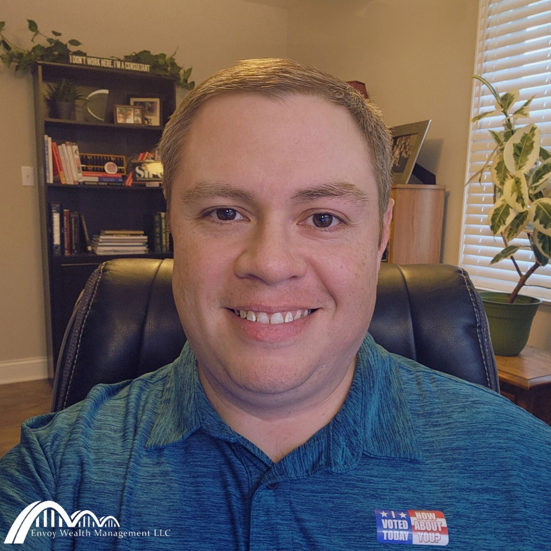 EnvoyWealth's tweet photo. If you work with me, I was thinking about you on Tuesday morning while casting my ballot. As a financial advisor, I always have my clients' best interests at heart, especially on election day. 🇺🇸
#election #financialadvisor #financialplanning #retirement #envoywealth https://t.co/LScN36QNA7