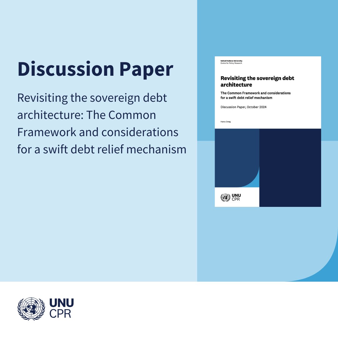 UN University Centre for Policy Research tweet media