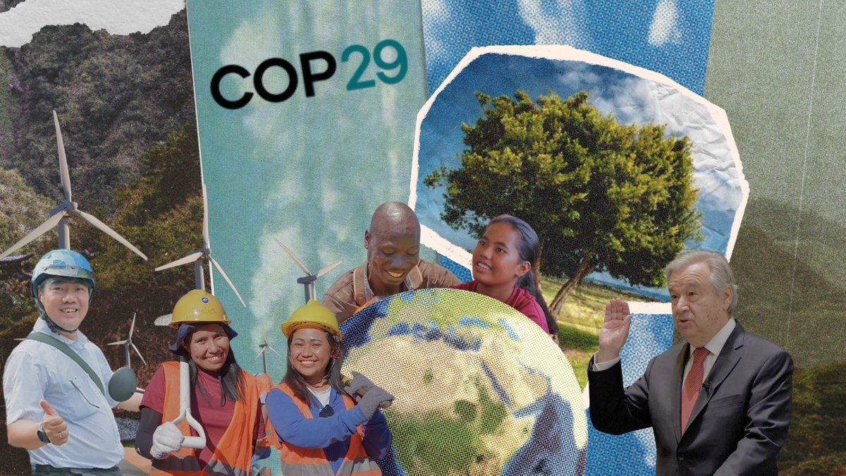 #COP29 starts soon in Baku.

It's a key moment to define new climate commitments and secure the necessary financing to maintain the 1.5°C target.

The 🌎 needs more action, more ambition and a sustainable future.

📍 Learn more and join us 11-22 November: go.undp.org/oRS