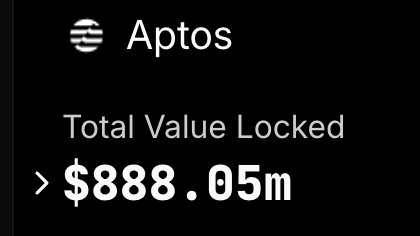 neilhar's tweet photo. Aptos TVL looking very auspicious today https://t.co/c75sNM7Gjs