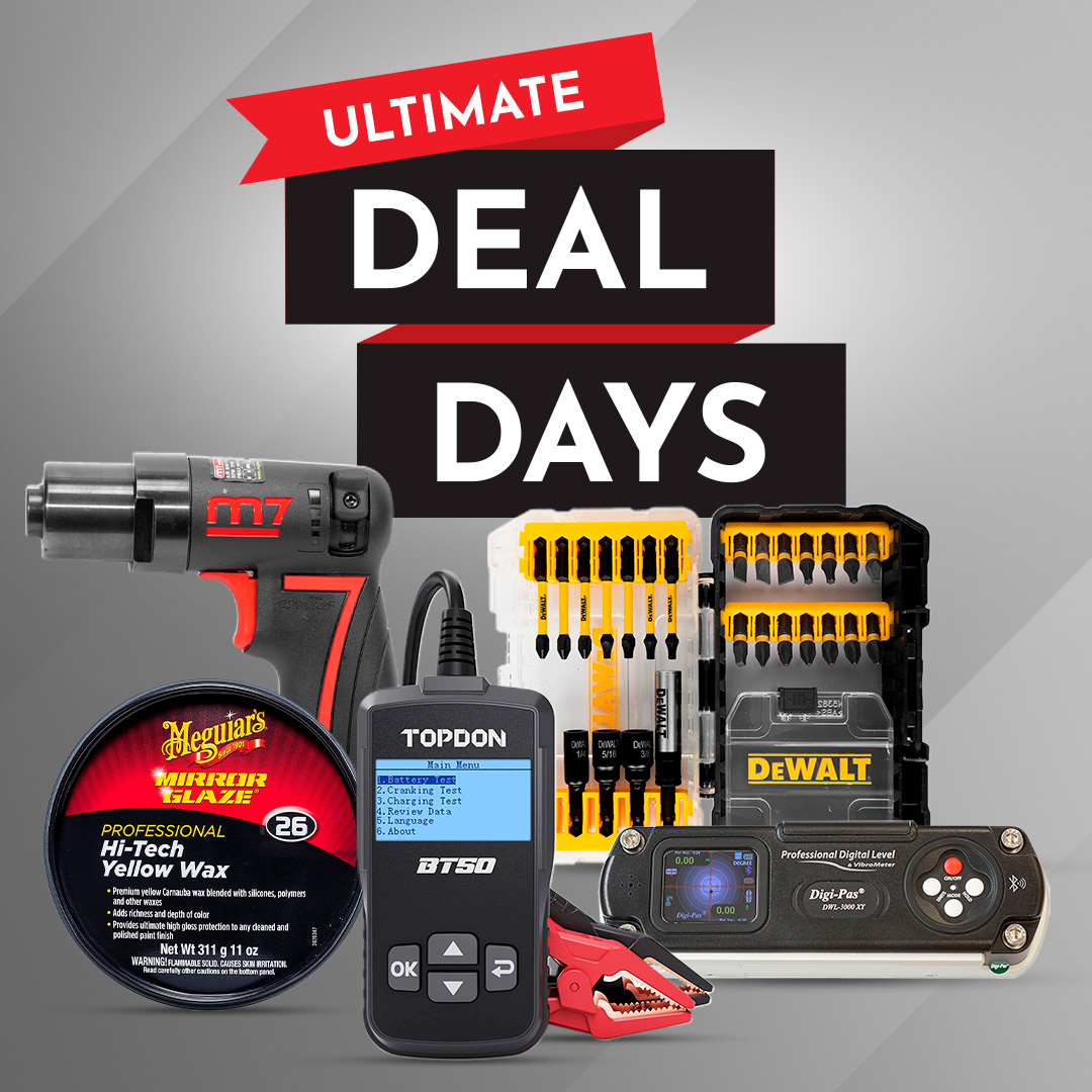 What does Ultimate mean? "Best, biggest, unbeatable" – yeah, that’s why it’s called Ultimate Deal Days. 💥 Up to 50% off select items! Just our way of delivering peak deals. 😉 [l8r.it/oA9h] 

#UltimateDealDays #ToolSale #BigSavings