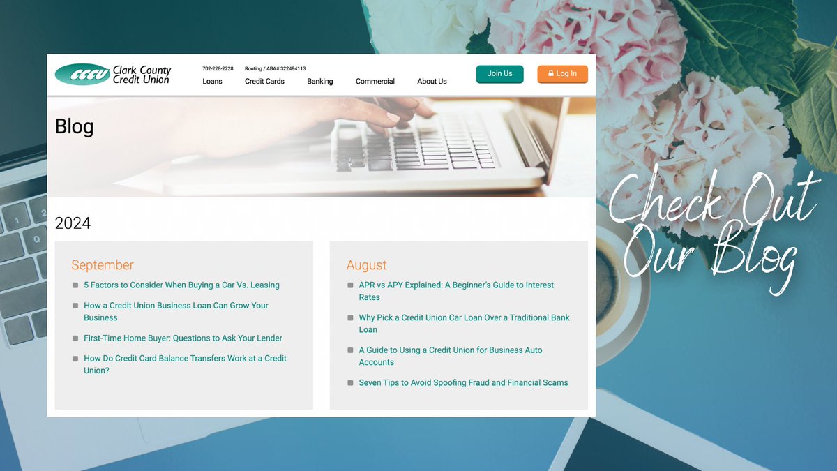CreateCreditU's tweet photo. FINANCIAL RESOURCES: Have you checked out CCCU’s blog? We cover a wide variety of topics to help you with your financial journey. https://t.co/1oP9ePAWNz. 

#CCCUBlog #Finance #FinancialResources https://t.co/mV31GanuBn