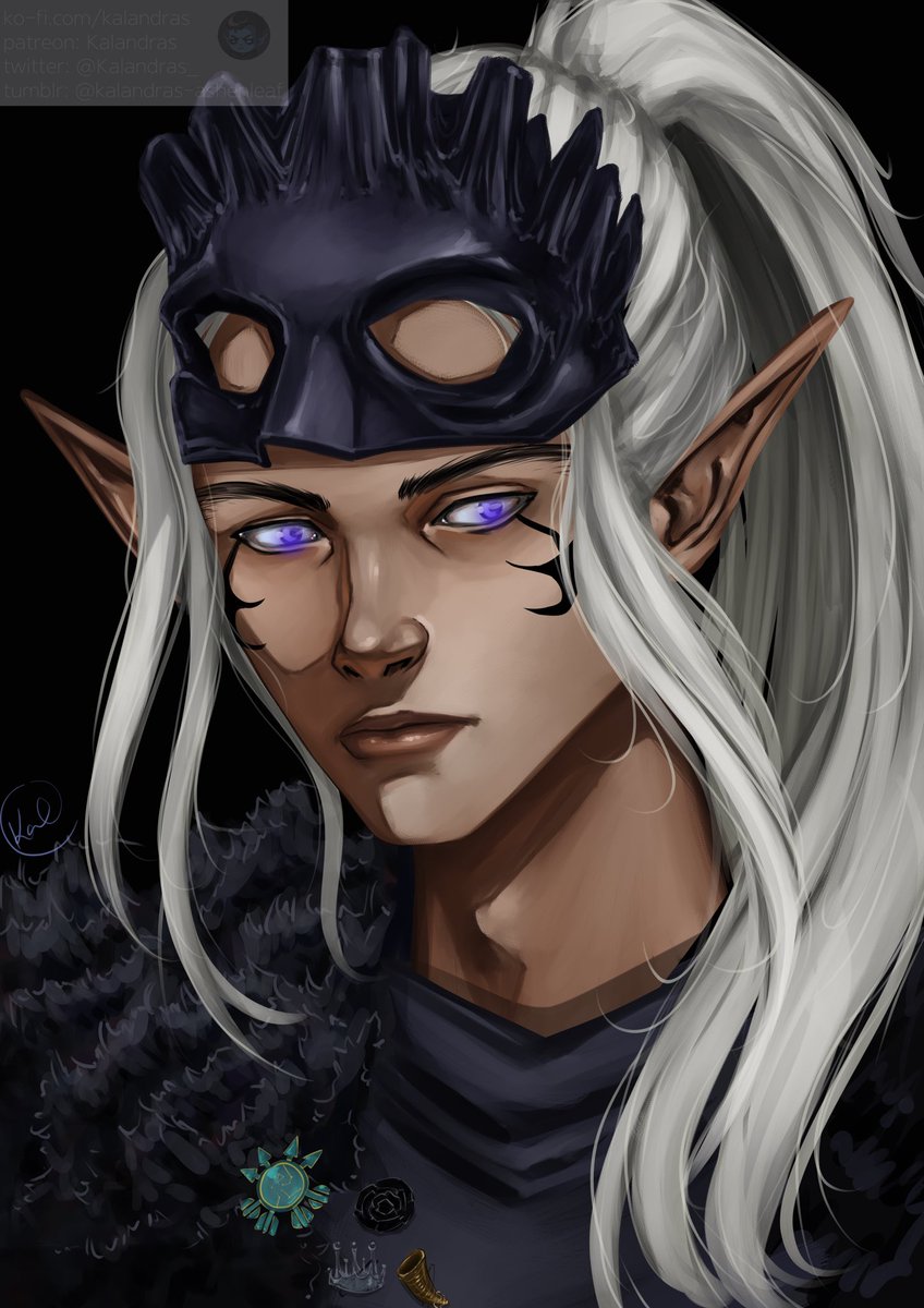 Kalandras_'s tweet photo. Im always a sucker for an edgy elf https://t.co/PzdXKQBSKn