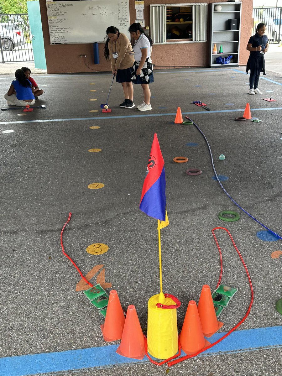 Another successful STEAM Friday! Students got to design their own gold course! #STEAM #stemeducation