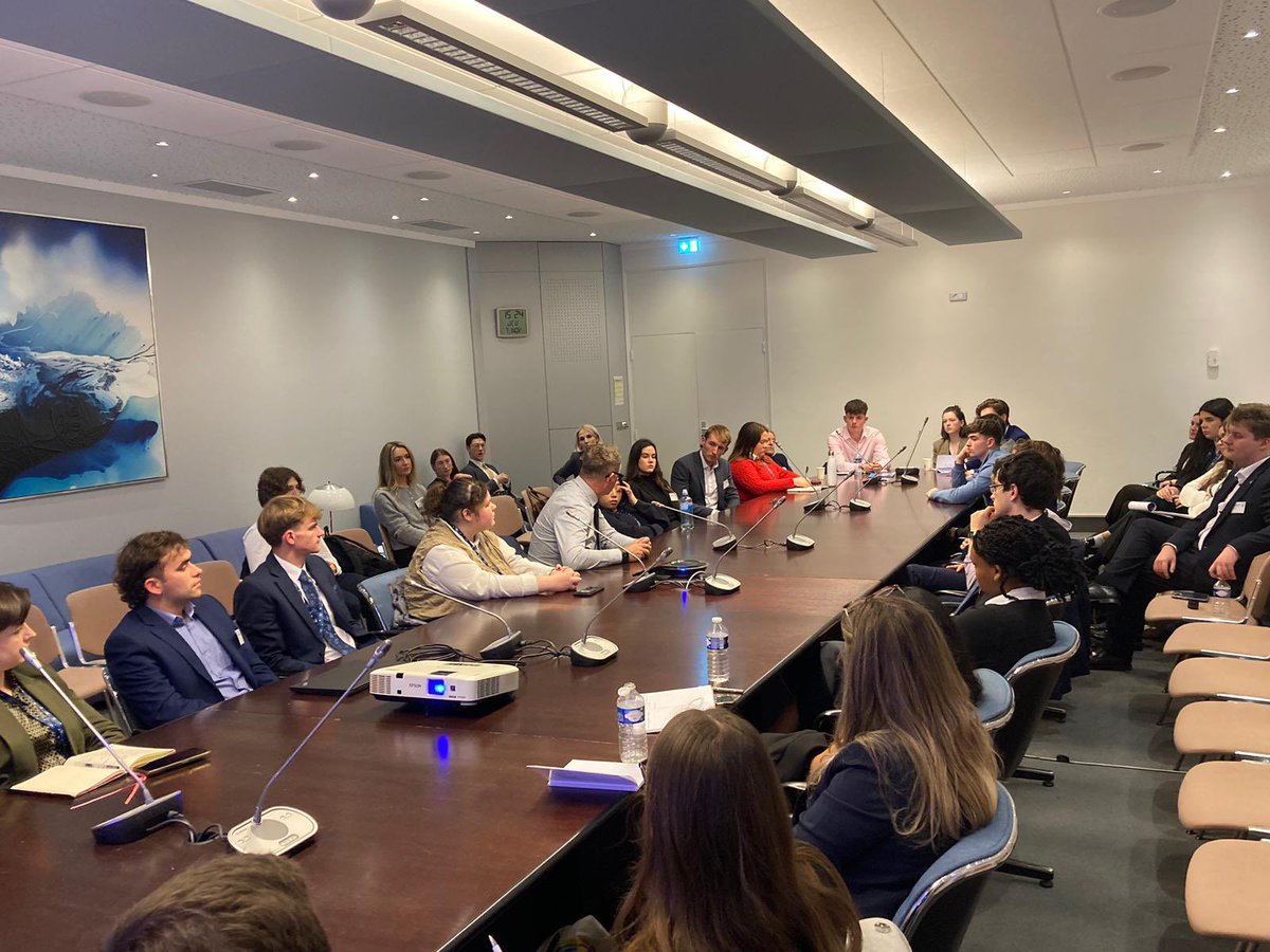 Ireland at the Council of Europe (@irishrepcoe) on Twitter photo Today our group of visiting students got to tour the Council of Europe, meeting representatives from the <a href="/coe/">Council of Europe</a>, the @VeniceComm, and Ireland’s Permanent Representation to the Council, as well as attending sessions of the #CoE_WFD 🇪🇺 Today our group of visiting students got to tour the Council of Europe, meeting representatives from the <a href="/coe/">Council of Europe</a>, the @VeniceComm, and Ireland’s Permanent Representation to the Council, as well as attending sessions of the #CoE_WFD 🇪🇺
