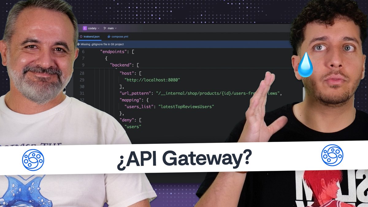 ¿Quieres saber cómo utilizar una API Gateway en un caso complejo?

Y, sobretodo, ¿si en ese tipo de casos tiene sentido utilizar una?

¡cabamos de subir un vídeo con <a href="/obokaman/">Albert Garcia</a> de <a href="/krakend_io/">KrakenD API Gateway</a> (la API Gateway más rápida del mercado) donde os lo explicamos!

→