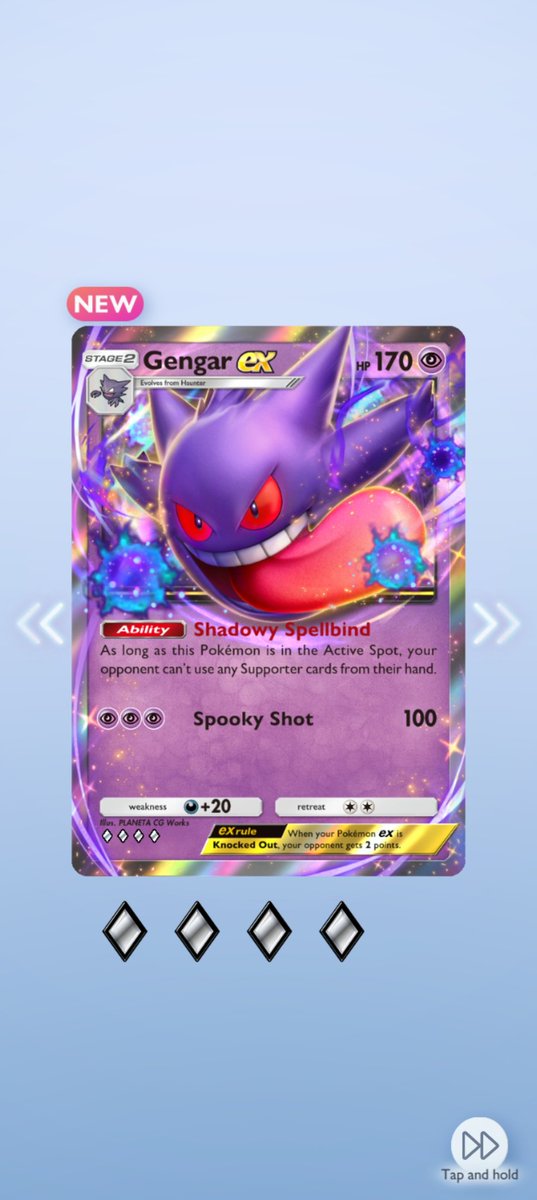 SlenderTech's tweet image. Aww yeah, muh boi! #PokémonTCGP #GengarEX