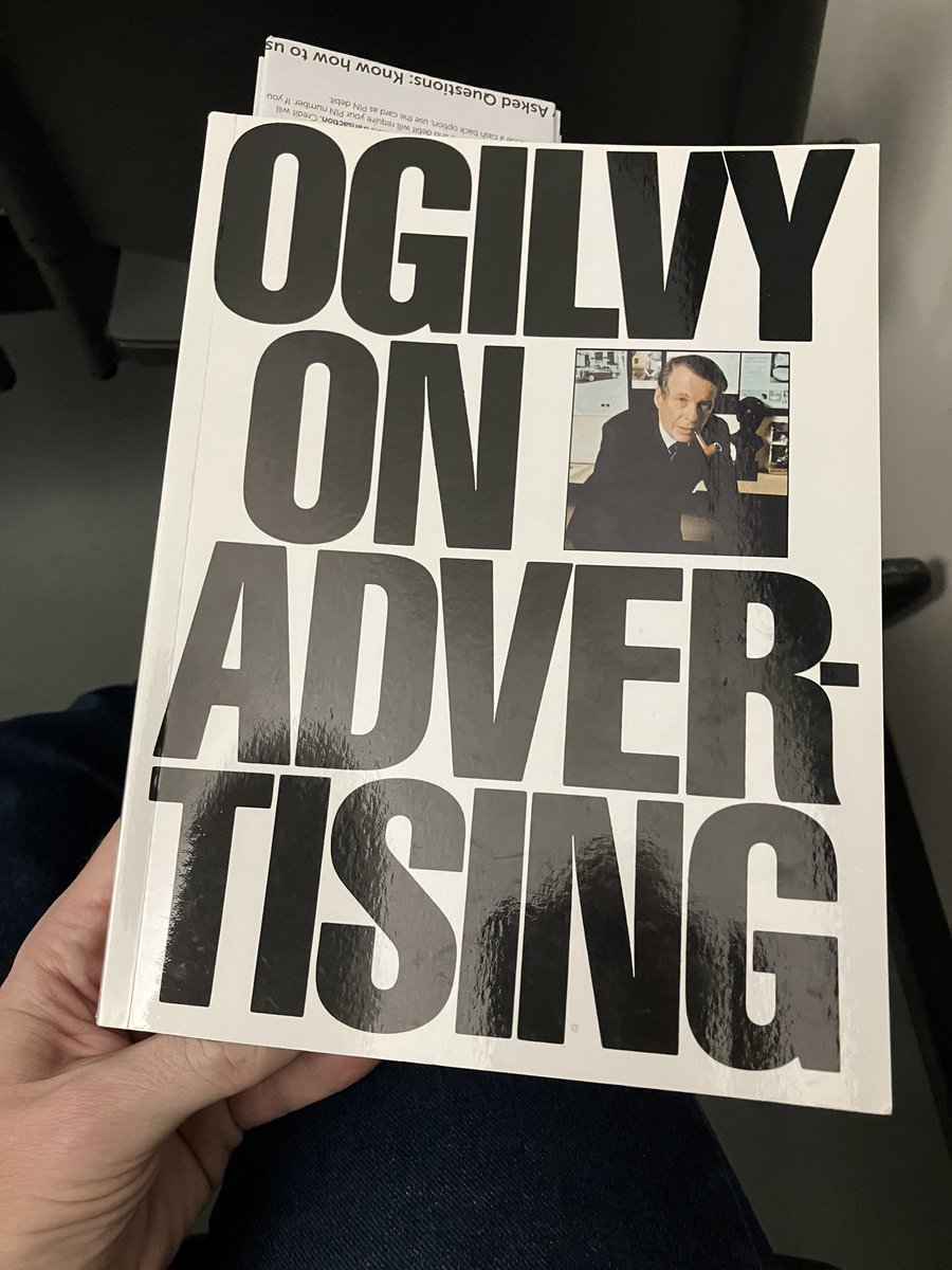 Sitting in Jury Duty and finally leveling up.

15 pages in and my favorite quote so far…

“The Brand image is 90% of what [you] have to sell.”