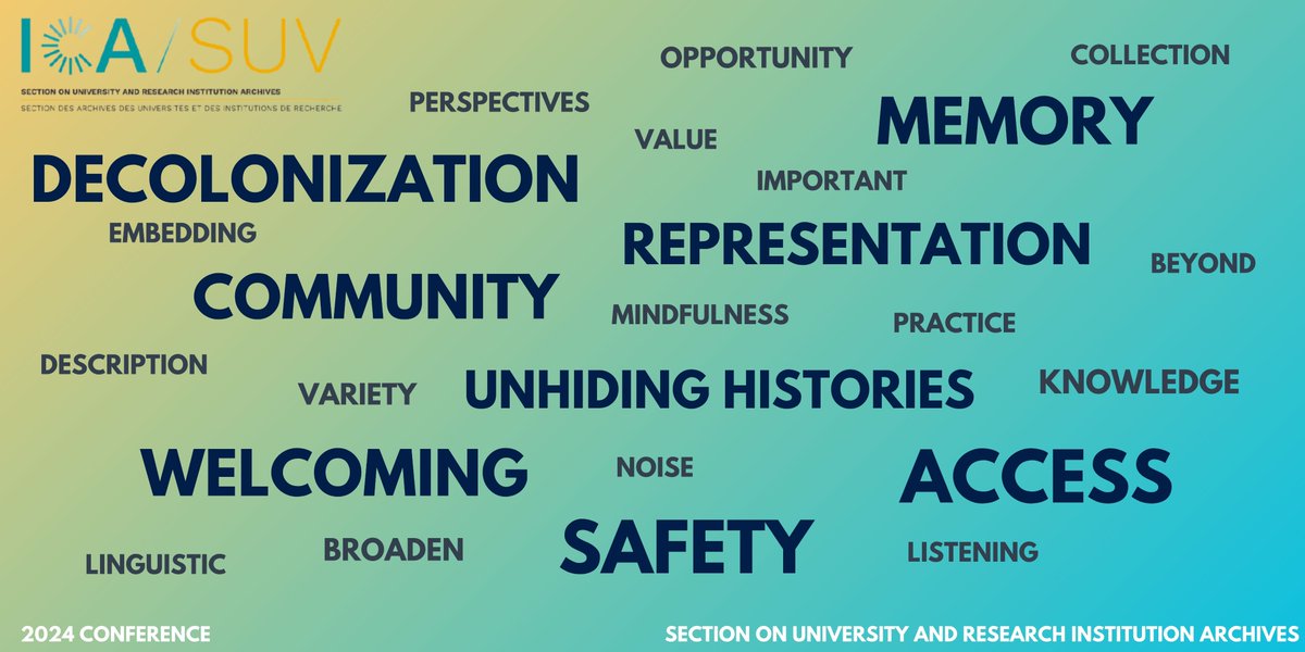What Does Diversity Mean to You? Some of the responses from our recent conference are in the image below. Do you agree? Is anything missing? What would you add to the word cloud? <a href="/ICArchiv/">ICA - International Council on Archives</a>