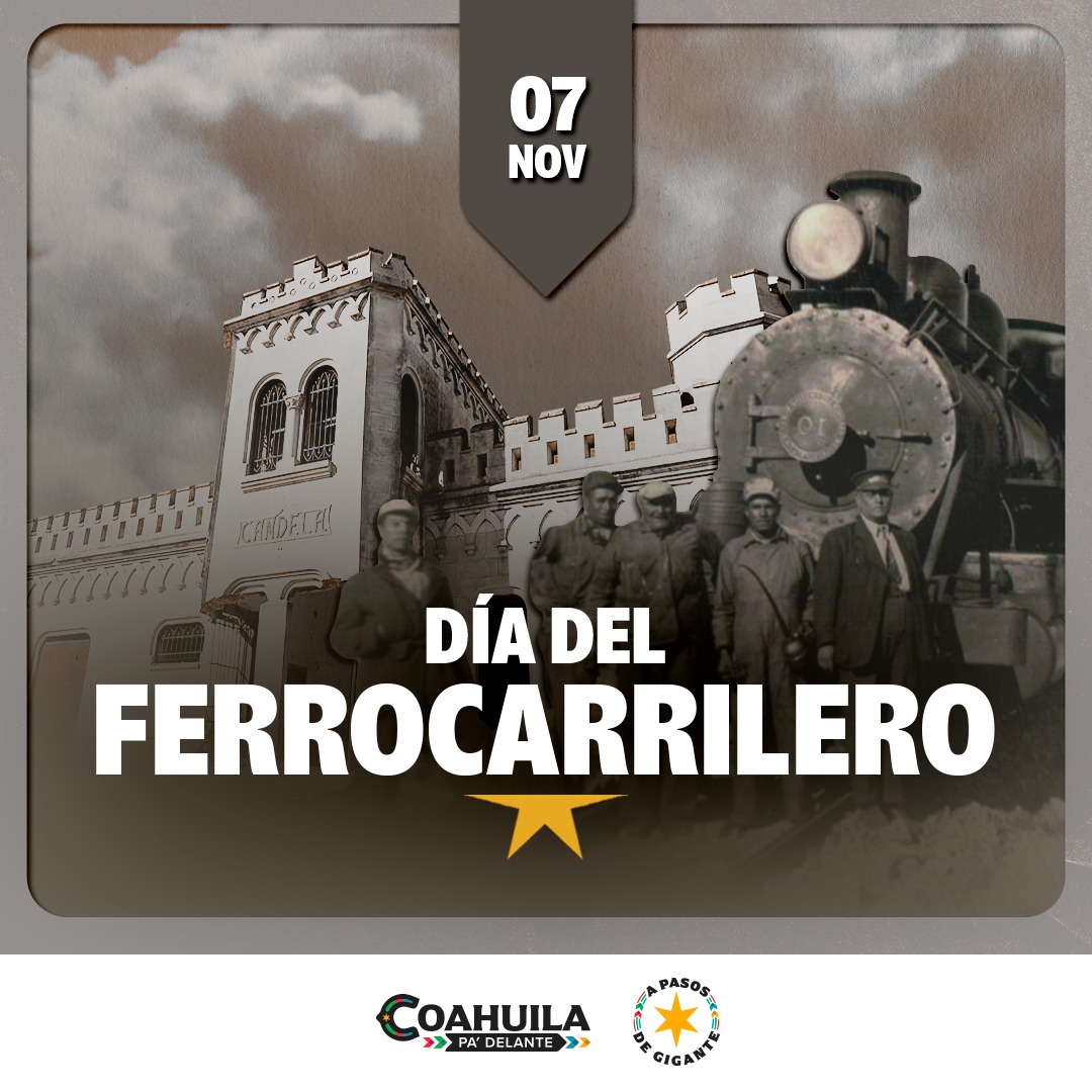 Hoy se conmemora el #DíaDelFerrocarrilero en honor a Jesús García Corona “El Héroe de Nacozari”. Todo nuestro reconocimiento a los trabajadores ferroviarios, (1/2)