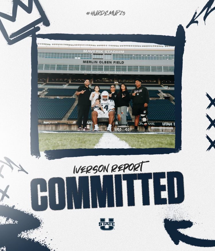Iverson Report (@iversonreport) on Twitter photo Love and thanks to my lord and savior Jesus Christ for giving me this opportunity. Blessed to say I’ve committed to USU. Go Aggies. All for you moms🤍
<a href="/USUFootball/">USU Football</a> <a href="/DjTialavea_86/">Coach D.J. Tialavea</a> <a href="/TheSamuraiCoach/">Cedric Douglas</a> @Sat_USU @CBassett_USU Love and thanks to my lord and savior Jesus Christ for giving me this opportunity. Blessed to say I’ve committed to USU. Go Aggies. All for you moms🤍
<a href="/USUFootball/">USU Football</a> <a href="/DjTialavea_86/">Coach D.J. Tialavea</a> <a href="/TheSamuraiCoach/">Cedric Douglas</a> @Sat_USU @CBassett_USU