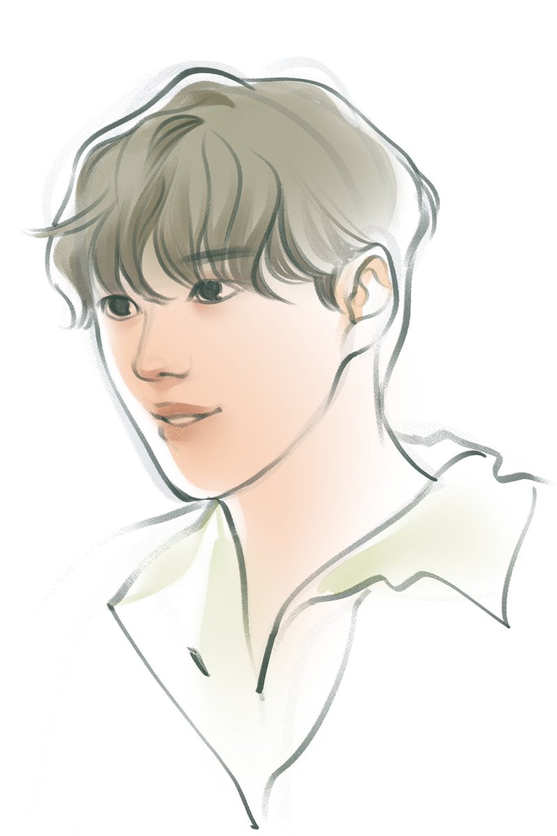 오랜만에 그리니 손에 잘 안잡히네요😅