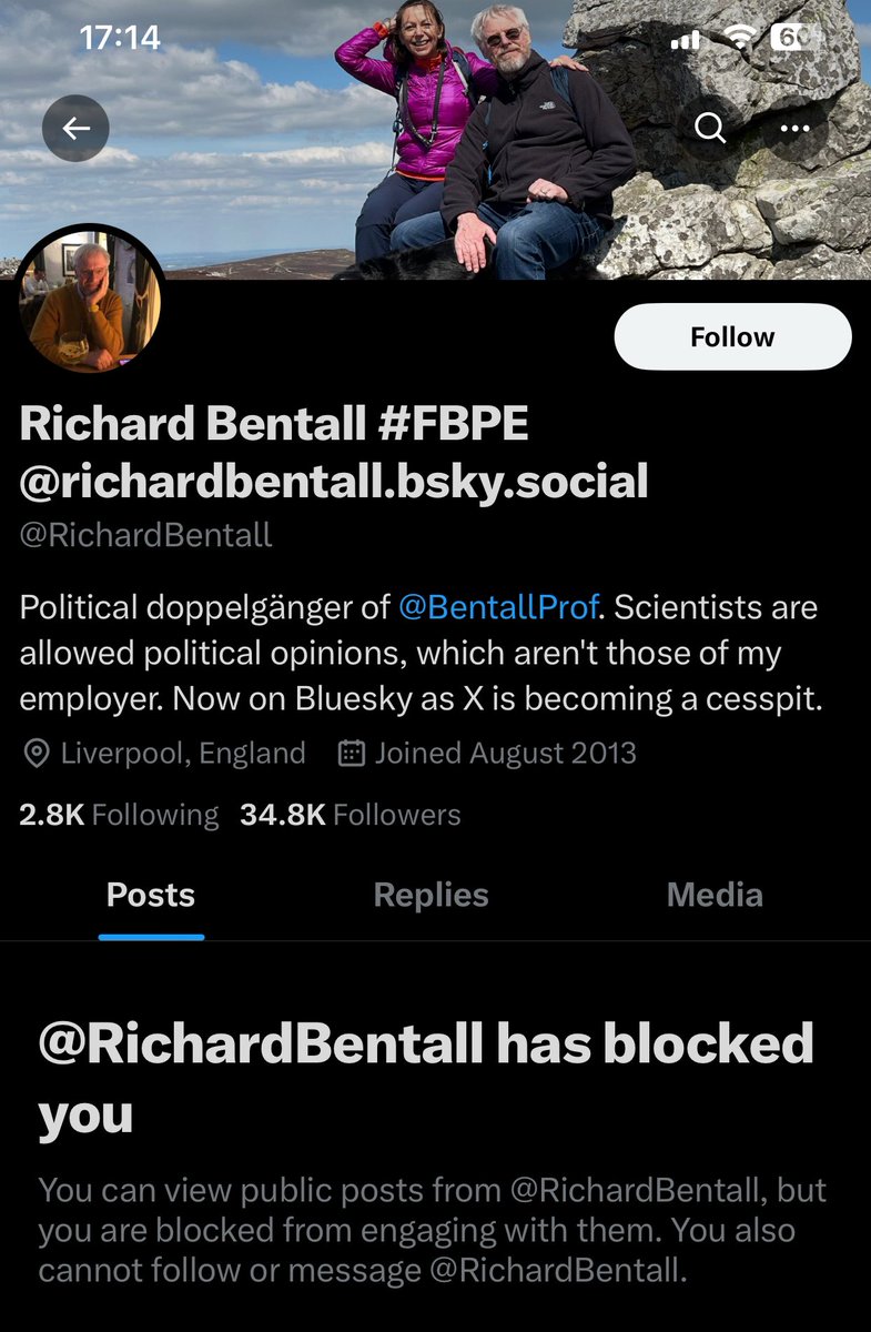 <a href="/RichardBentall/">Richard Bentall #FBPE @richardbentall.bsky.social</a> <a href="/MarchForRejoin/">National Rejoin March</a> <a href="/DannyLeeOK/">Danny King</a> As usual when confronted with facts you run away…. Dick you really are a dick!
The only one thick in this discussion is clearly you… by your own admission.
No “major” party campaigned on joining the eu because every party knows the voting base doesn’t want to.
