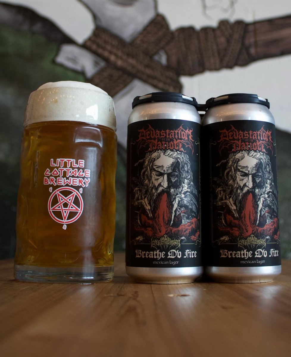 We have collaborated with Little Cottage Brewery for this Breathe Ov Fire 🔥 5% Mexican Lager!

You can drink this at the Atlanta stop of the tour!