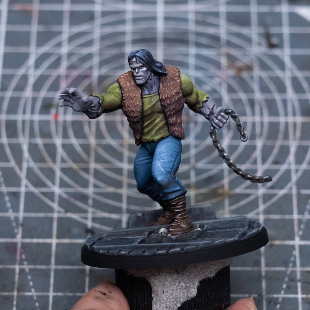 Now this is my kind of monster, you know - the FICTIONAL kind!  

I hope everyone is doing OK, and that you enjoy my take on the splendid Frankenstein's Monster from the "Monsters Unleashed" Character Pack for Marvel Crisis Protocol by <a href="/atomicmassgames/">Atomic Mass Games</a> 😃 youtu.be/nVGBRtnJ4hc?si…