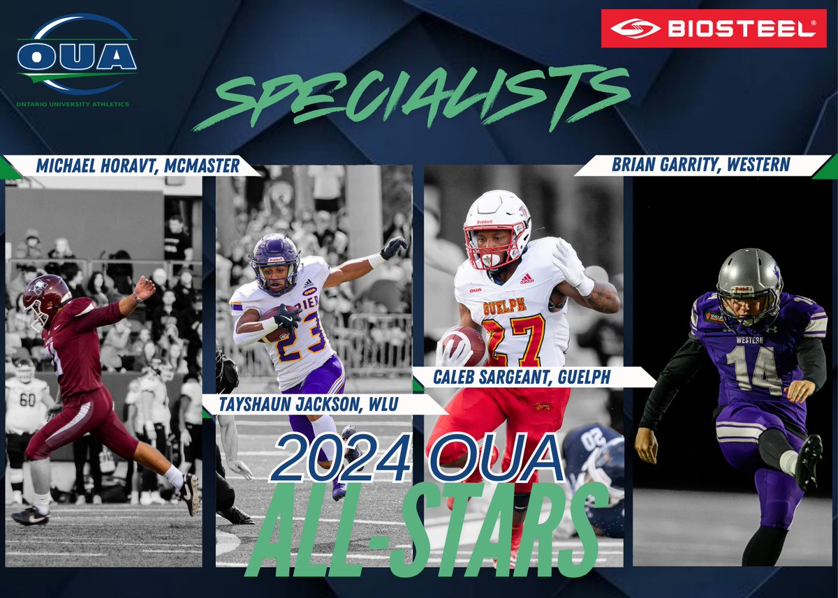 Now time for the Defence and Specialists!
