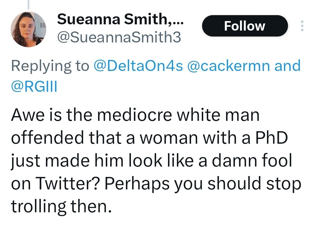 CarolinaConservative3 (@1776carolina3) on Twitter photo <a href="/libsoftiktok/">Libs of TikTok</a> <a href="/uoregon/">University of Oregon</a> Please help me spread the word about <a href="/SueannaSmith3/">Sueanna Smith, PhD</a> a prof at <a href="/UofSC/">University of South Carolina</a>. She has been posting disgusting hateful diatribes that prove she has zero willingness or ability to be an unbiased and fair instructor. President <a href="/MichaelAmiridis/">Michael Amiridis</a> is turning a blind eye, as per the usual for <a href="/libsoftiktok/">Libs of TikTok</a> <a href="/uoregon/">University of Oregon</a> Please help me spread the word about <a href="/SueannaSmith3/">Sueanna Smith, PhD</a> a prof at <a href="/UofSC/">University of South Carolina</a>. She has been posting disgusting hateful diatribes that prove she has zero willingness or ability to be an unbiased and fair instructor. President <a href="/MichaelAmiridis/">Michael Amiridis</a> is turning a blind eye, as per the usual for